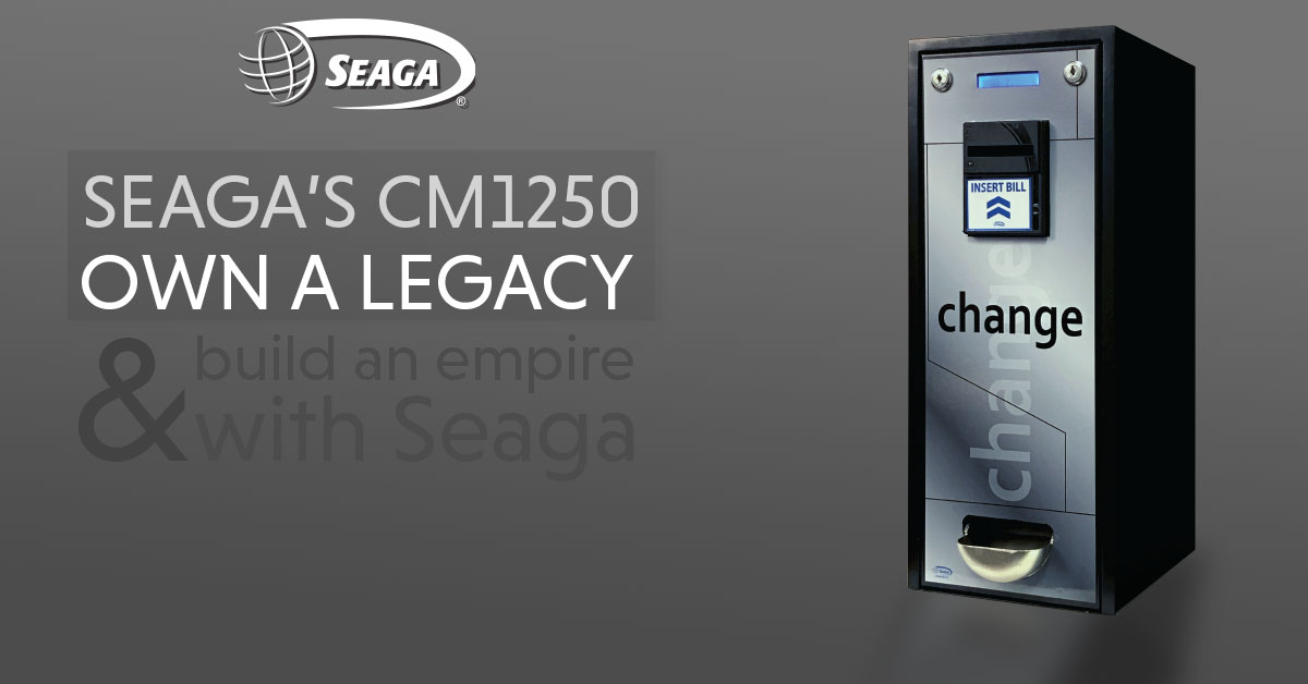 Get the CM1250 Change Machine - Seaga