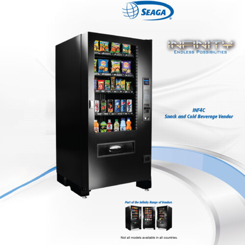 a vending machine for snacks is shown